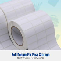 Waterproof Cartoon Name Label, Plain Label, Barcode Paper, Tear-Resistant, Customizable, For Kindergarten