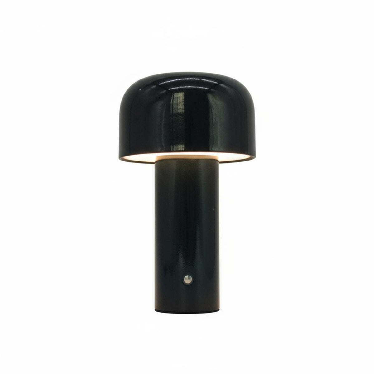 Rechargeable Fungus Table Lamp Metal Body Retro Fungus Light Dimmable for Bedroom, Restaurant, Bar