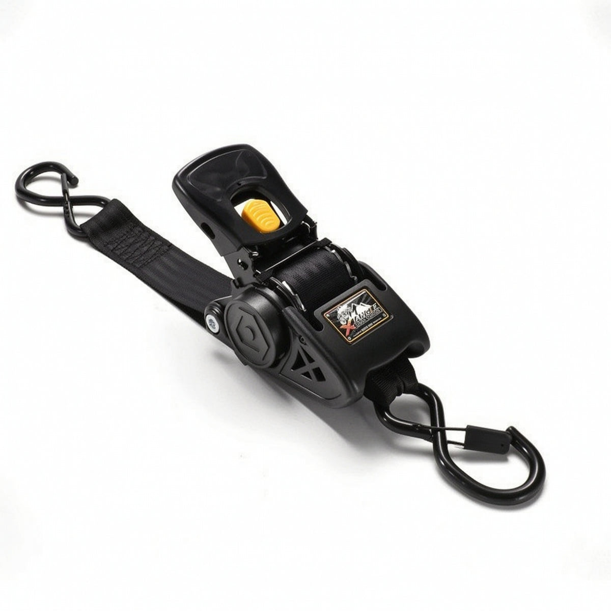 Retractable Tie-down Strap Automatic Retractable Ratchet Straps Self-Retracting Strap Heavy-Duty Compact for Trailers, Trucks