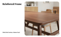 5 Pieces Sturdy and Long-Lasting Rectangular Dining Table with 4 Chairs Easy to Clean Table with 4 Seats Stable Structure Commercial Furniture Modern Design for Restaurant Owners, Families, Homeowners, Kitchen, Home
