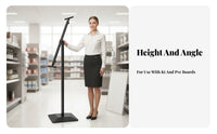 Floor Advertising Stand Cost-Effective Freestanding Poster Stand for Shop Owners