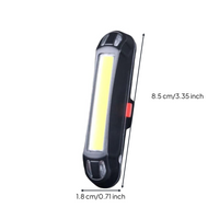 USB rechargeable waterproof tail light