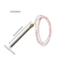 Straight Cylindrical Pellet Heater Igniter Rod Compatible Replacement Stainless Steel Igniter Rod