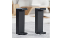 2 Pieces Compact Guitar Support Pieces Freestanding Acoustic Guitar Stand Slim-Line Space-Saving for Guitarists, Home Studio, Practice Room, Apartments