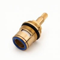 Faucet Valve Cartridge Splined Ceramic Disc Cartridge Hardware Good Sealing Easy to Install for DIYers, Bathroom, Kitchen