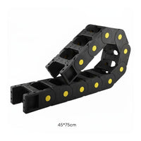 Fully Enclosed Drag Chain Stable Structure CNC Machine Cable Carrier Openable Links