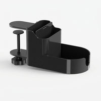 Desktop Organizer with Phone Holder and Cup Multifunctional Clip On Mount for Office Students, Workspace Organization Accessory