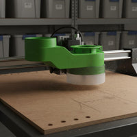 Clean Cutting Spindle Dust Cover Easy Tool Change Engraving Machine Suction Cover for Workshop