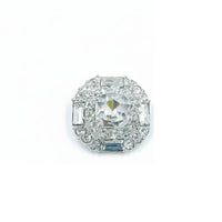 Pearl and Crystal Button Luxury Look Rhinestone Shank Button Elegant Design