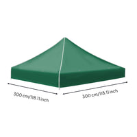Replacement Canopy Top Foldable Gazebo Canopy Cover Protection Outdoor Cover for Backyard