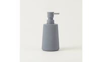 Ribbed Pump Bottle Dispenser Compact Plastic Pump Bottle Minimalist Soap Dispenser BPAsafe for Minimalists, Guest Room