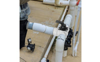 Three-Port Pool Diverter Kit Easy-to-Install Triple-Port Diverter Adjustable for Homeowners