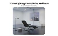 Rocking Lounge Chair Sturdy Rocking Lounge Chair Modern Minimalist Design Ergonomic Wave Lounger for Seniors, Homeowners, Patio, Balcony, Living Room