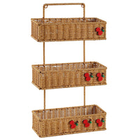 Creative Adhesive Multi-Functional Waterproof Wall-Mounted Basket for Bathroom, Balcony, Kitchen