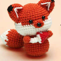 Handmade Gift Idea DIY Animal Crochet Kit Easy to Learn Animal Crochet Kit Tutorial Included for Beginners, Adults, Teens