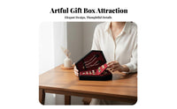 Casket Jewelry Box Unique Gift Casket Band Box Halloween Decor Gothic Jewelry Case for Goth Enthusiasts, Women, Dresser, Bedroom, Travel