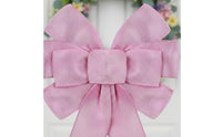 Large Wreath Bow Colorful Decorative Bow for Crafters, DIY Enthusiasts