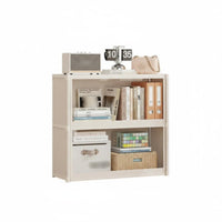 Dustproof Enclosed Bookcase Large Capacity Bookshelf with Transparent Doors Space Saving Display Cabinet with Clear Doors Sturdy Construction for Students, Book Lovers, Dorm Room, Bedroom, Home Office, Hallway