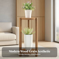 Multi-Tier Design Tiered Corner Plant Stand Minimalist Design Tiered Corner Stand Sturdy Construction Display Shelf Space-Saving for Home Decorators, Homeowners, Apartment Dwellers, Balcony, Living Room, Outdoor, Bedroom
