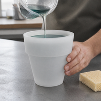 DIY Silicone Mold for Clay, Resin, Plaster Planters and Storage Pots