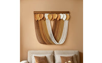 Macrame Wall Hanging Textured Macrame Wall Simple to Hang to   for Living Room, Bedroom, Studio