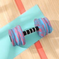 EVA Foam Water Dumbbell Buoyant Pool Barbells Lightweight Weights for Swimmers