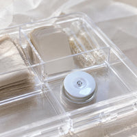 3 Pieces Easy to Use Sewing Machine Bobbin Even Thread Winding Plastic Bobbin