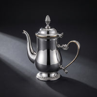 Coffee Pot with Lid Stainless Steel Timeless Coffee Pot Elegant Carafe with Lid for Tabletop Display