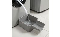 Washing Machine Drain Tray Easy to Clean Washing Machine Drain Pan Water Collecting Tray with Outlet Long-Lasting Universal