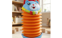 Accordion Toy with Easy-Grip Infant Accordion Early Educational Hand Pull Toy for Infants, Car Ride
