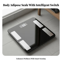 Digital Body Composition Scale Syncs with Fitness Apps Smart Scale High Precision Sensors Body Composition Analyzer for Families, Home Gym
