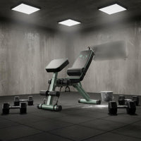Dumbbell Workout Bench Multi-Position Backrest Adjustable Weight Bench Space Saving Fitness Equipment for Men, Home Gym
