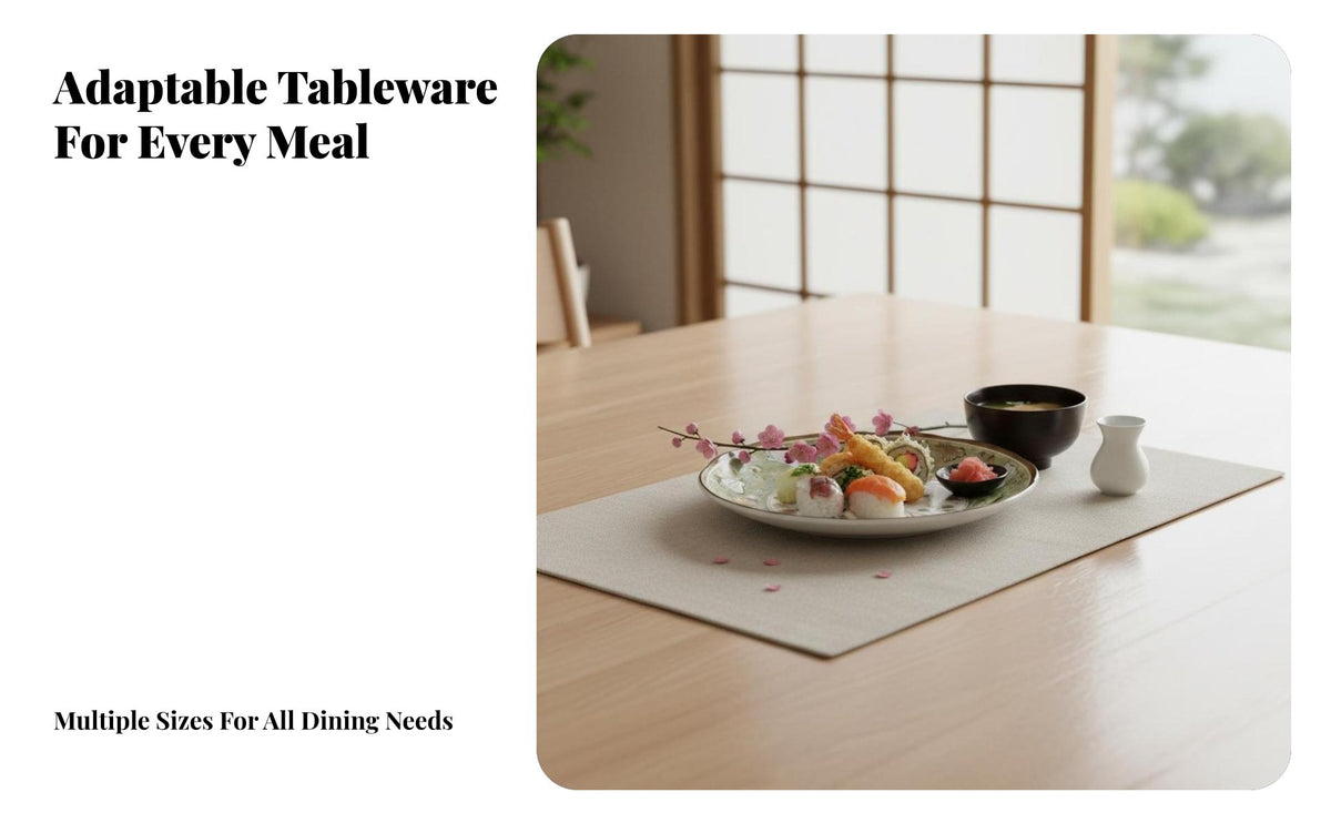 Ceramic Dinnerware Set, Verdant Hare Floral Series, Rice Bowl, Pasta Bowl, Soup Bowl, Plate, Japanese Style
