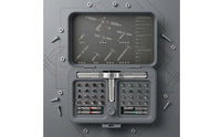 Ratcheting Screwdriver Set Interchangeable Bits Multi Bit Screwdriver Kit Shiny Finish Hardware Tool