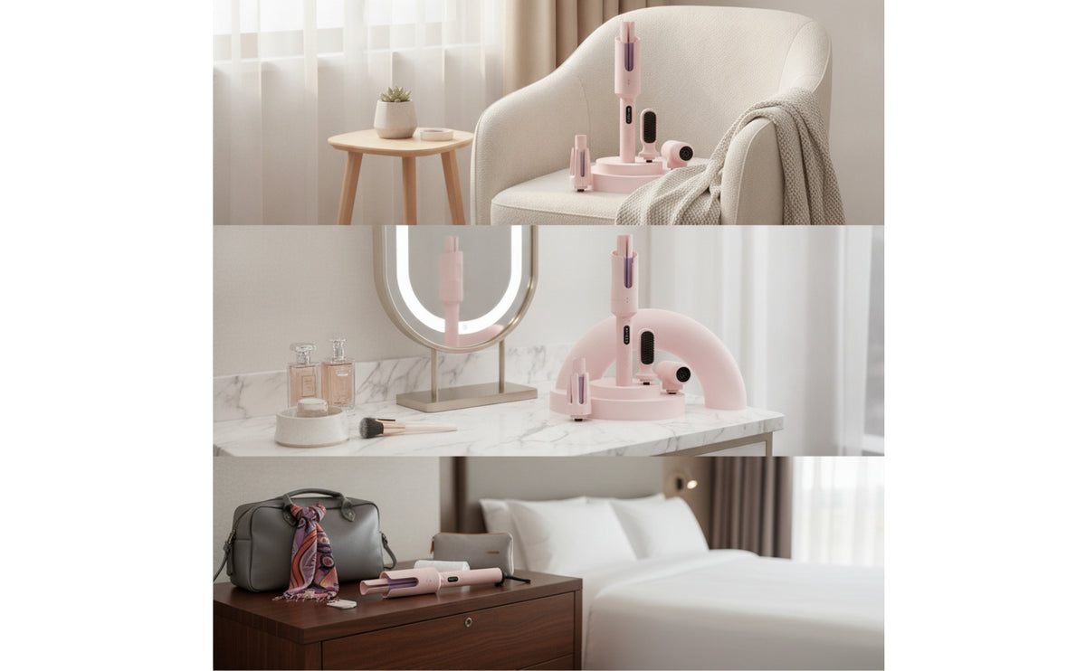 Multifunction Multi-Styler Automatic Hair Styling Tool Interchangeable Multistyler Allcomplete for Home
