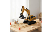 Wireless Control Digging Machine Flexible Digging Boom 6 Control Digging Machine Toy RC Digger Toy Illuminated Lights RC Tracked