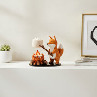 Tabletop Tea Light Stand Handcrafted Candle Holder with Animal Figure Handmade Decorative Candle Holder for Shelf, Mantel