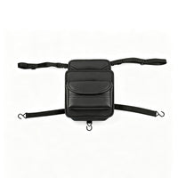 Organizer with Tissue Holder Multi-Compartment Organizer Hanging for Drivers