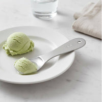 Ice Cream Spoon Ergonomic Handle Heat Conductive Spoon
