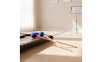 2 Pieces Marimba Mallet with Maple Handle Wooden Marimba Mallet Percussion for Students, Practice