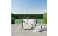 Tennis Racket Bag Stylish Design Paddle Racket Bag Multiple Storage Pockets Versatile-Sport Carrier for Women, Outdoor, Gym, Travel