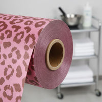 Heat Resistant Leopard Print Highlighting Foil Built-in Cutter Embossed Foil Roll Long-Lasting Salon Supply for Barbershop