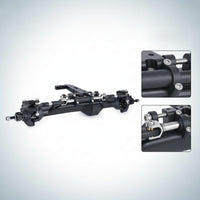 2 Pieces Front and Rear Axle Set Machined RC Crawler Axle for Custom Builders