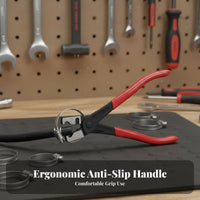 Hose Clamp Pliers Carbon Steel Hose Clamp Removal Secure Tool Clamping Car Water Pipe Pliers for Mechanics, DIY Enthusiasts