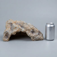 Aquarium Rocks and Aquarium Cave, Realistic Reptile Hide for Geckos and Snakes, Stable Reptile Hide Resin Rock Decor for Desert Terrariums