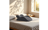 Contoured Y-Shaped Prone Pillow Supportive Prone Pillow with Memory Foam Ergonomic Cushion Non-Slip for Stomach Sleepers, Readers, Bed, Sofa, Floor