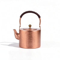Stovetop Copper Tea Kettle Elegant Copper Kettle Versatile Boiling Vessel Classic for Kitchen