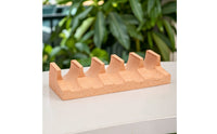 Sushi Taco Holder Compact Wooden Sushi Holder Elegant Stable for Home Chefs, Dinner Parties, Restaurants