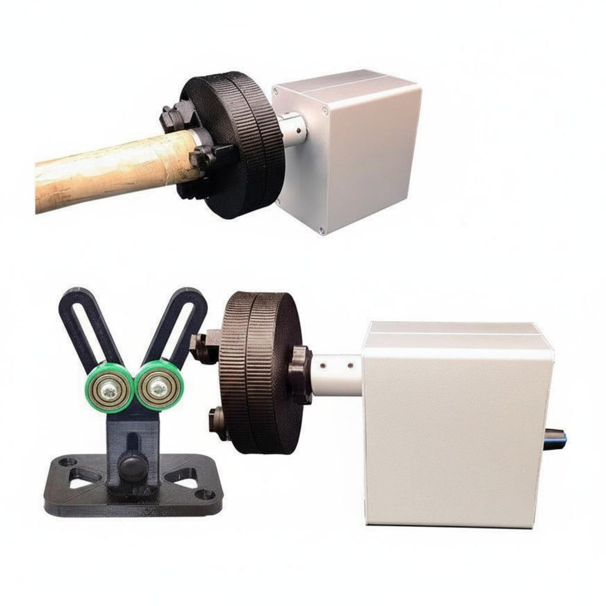 Forward and Backward Rotation Epoxy Resin Coating Machine Adjustable Speed Epoxy Drying Rod Turner Portable