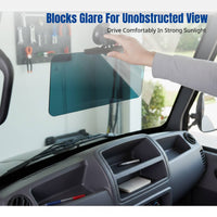 Universal Sun Visor, Windshield Cover for Mobility Tricycle, Quadricycle, Suction Mount, Quick Install, Adjustable Angle